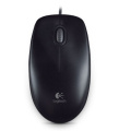 Logitech Wired Mouse - B100 Optical Mouse 800dpi, Wired Usb, Black - 910-003357